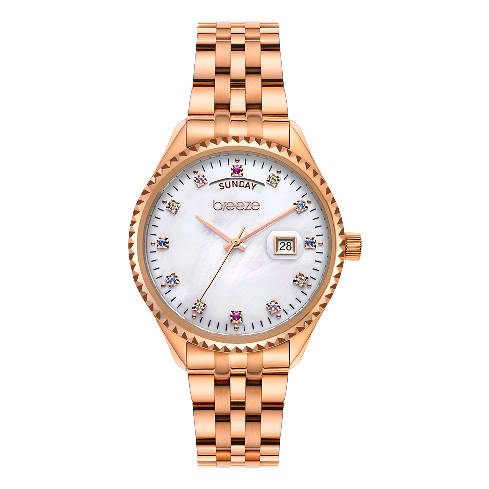 Glacier Rose Gold Stainless Steel Bracelet
