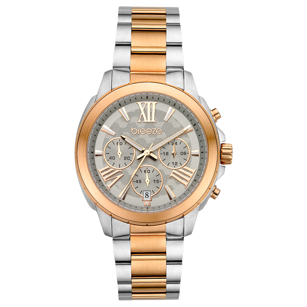 Chronique Two Tone Stainless Steel Bracelet