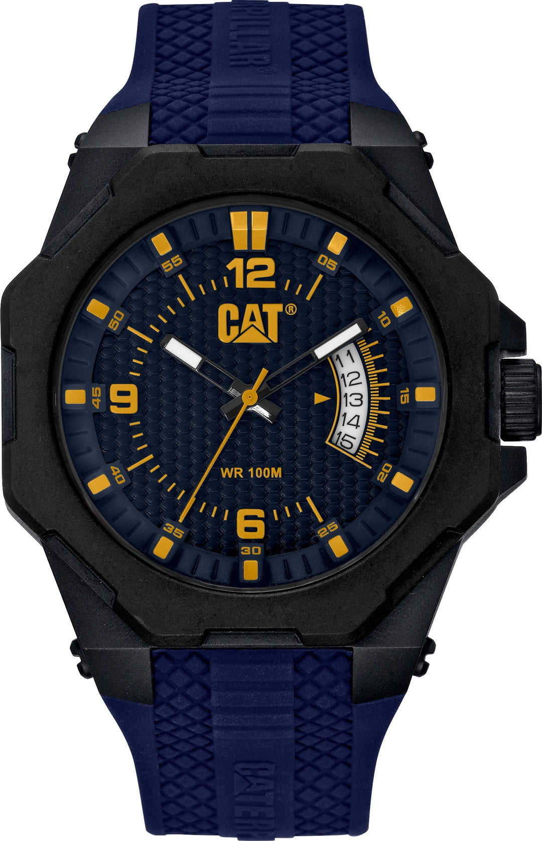 Octa Blue Silicone Strap