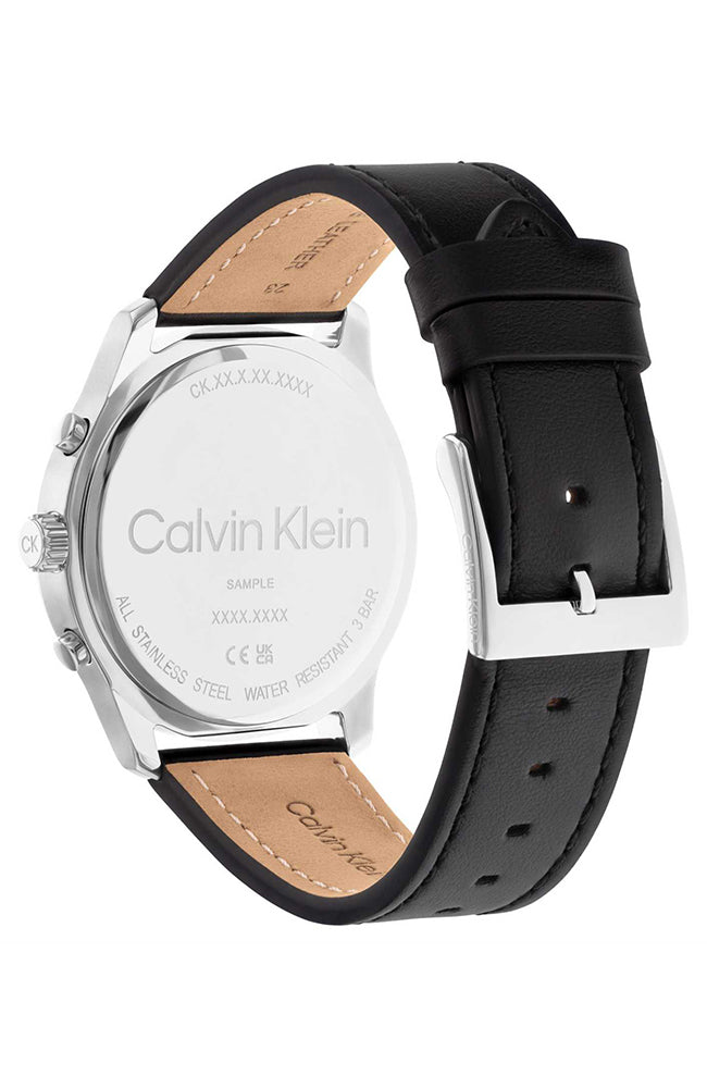 Ambition Black Leather Strap