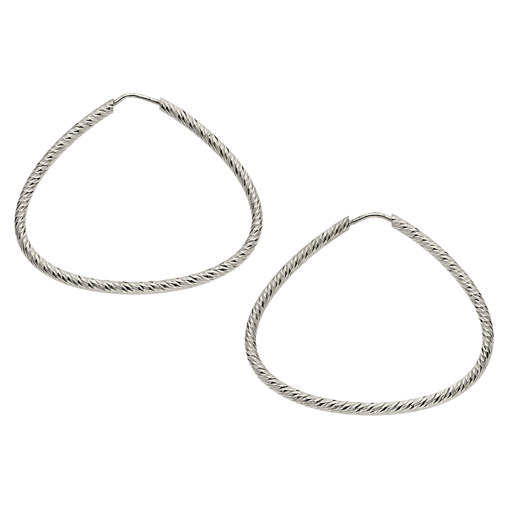 Sterling Silver Hoop Earrings