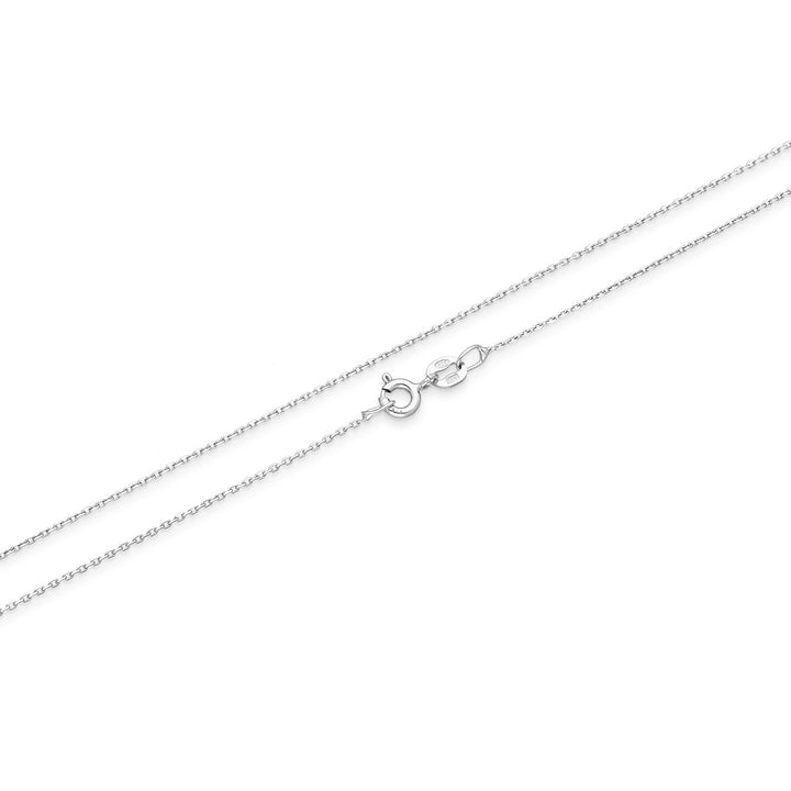 Silver Boy and Girl Pendant with Chain