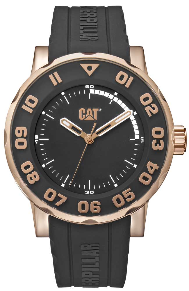 Bold Black Silicone Strap
