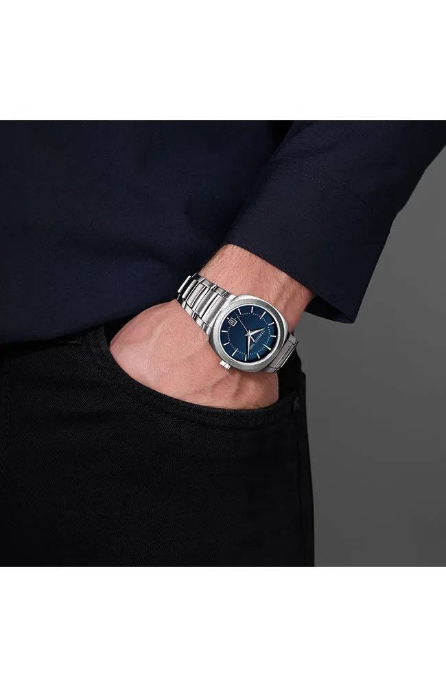 CERRUTI Forli Silver Stainless Steel Bracelet