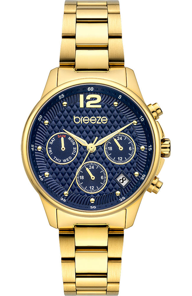 Enigma Gold Stainless Steel Bracelet