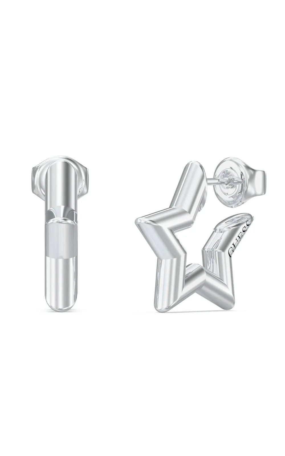 ICONIQUE Stainless Steel Earrings with Logo