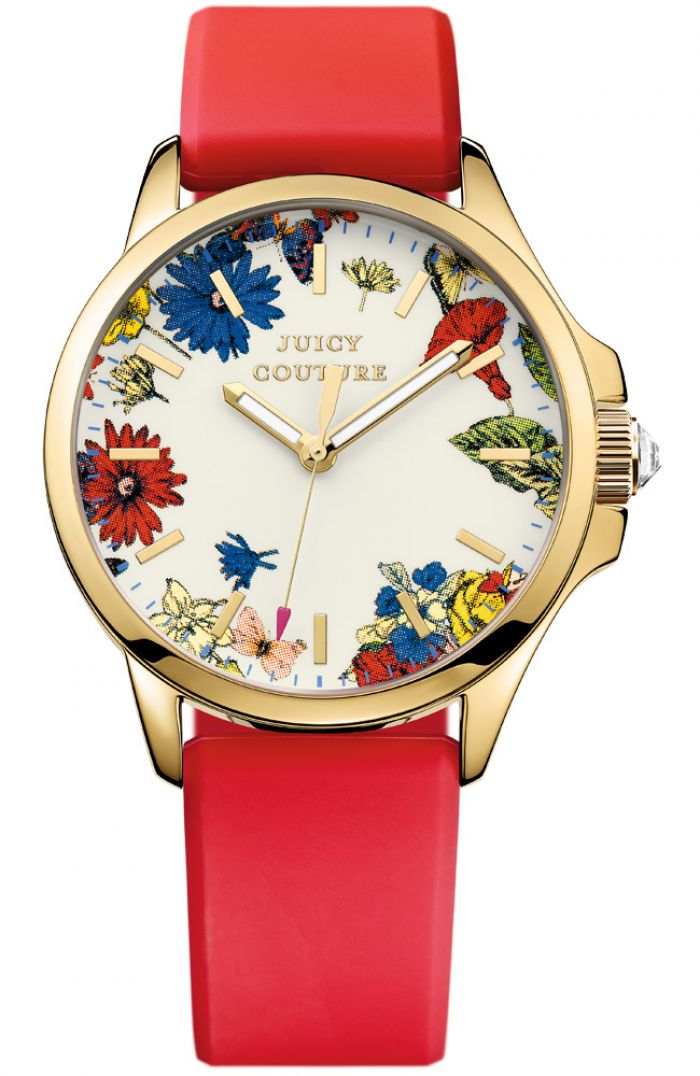 Jetsetter Red Silicone Strap