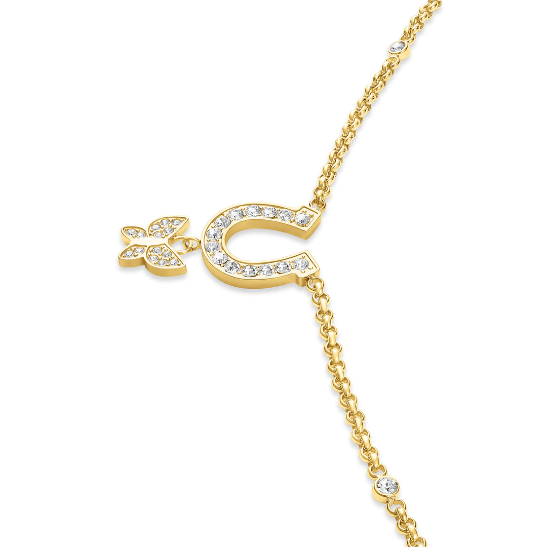 Carlotta Necklace in Gold-Plated Stainless Steel
