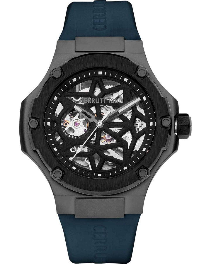 Lucardo Automatic Blue Silicone Strap