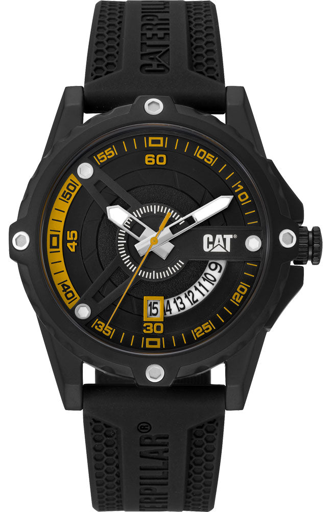 Newport Black Silicone Strap