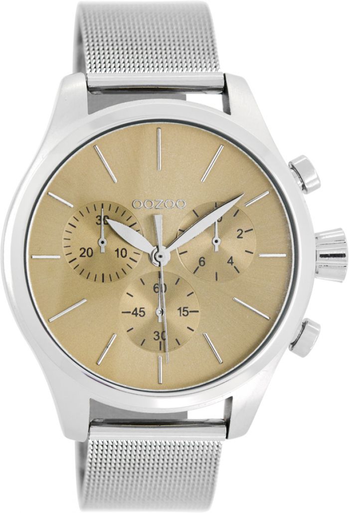 OOZOO Timepieces Silver Metal Bracelet C9096