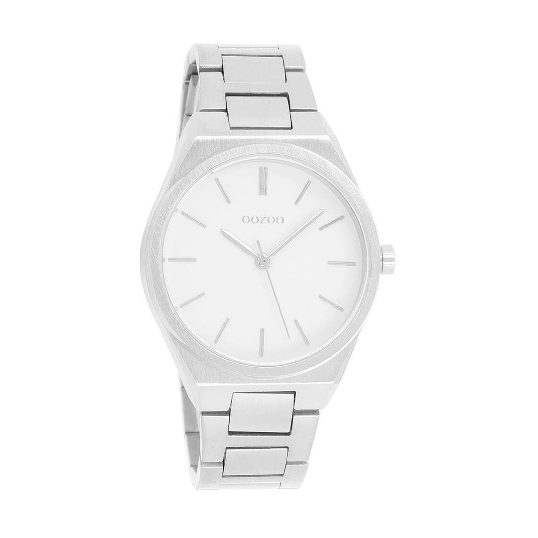 OOZOO Timepieces Watch With Silver Metal Bracelet G0108