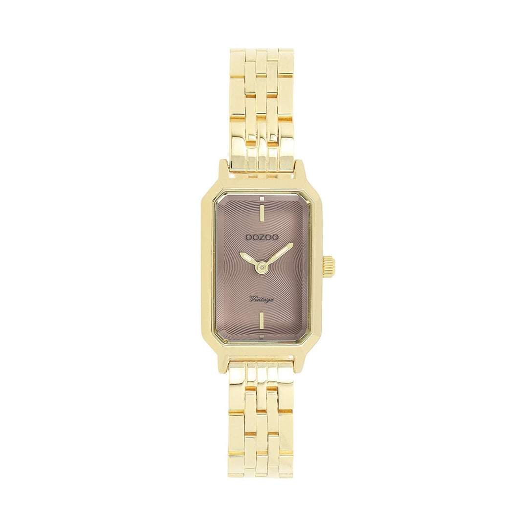 OOZOO Vintage Watch with Yellow Gold Steel Bracelet C20428