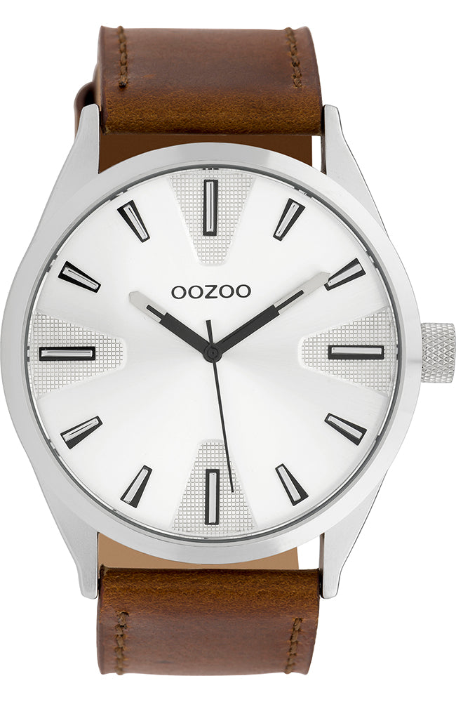 Timepieces XL Brown Leather Strap