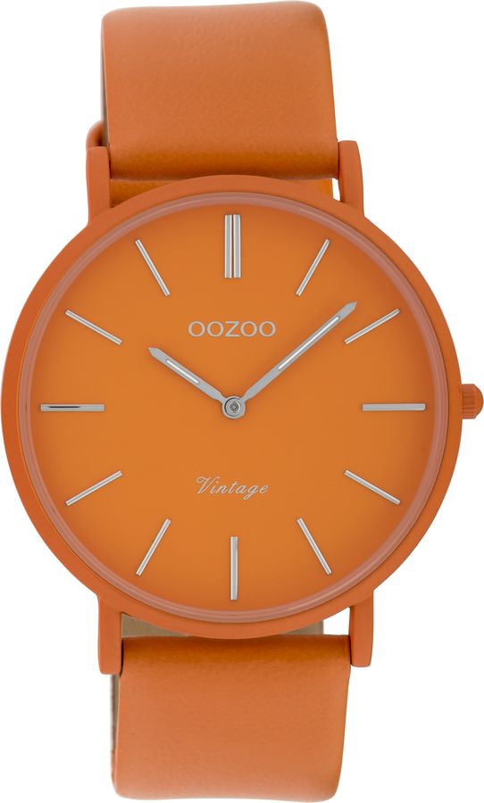 Vintage Brick Leather Strap