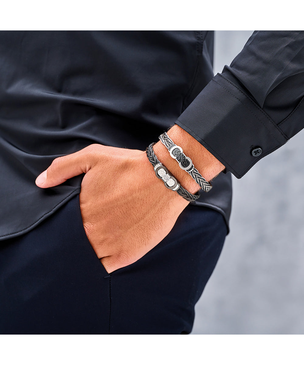 Jadila Bracelet in Two-Tone Stainless Steel
