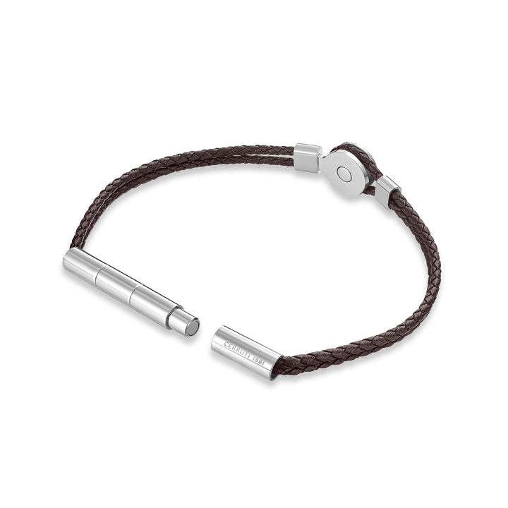 Vincenzo Bracelet with Leather and Stainless Steel
