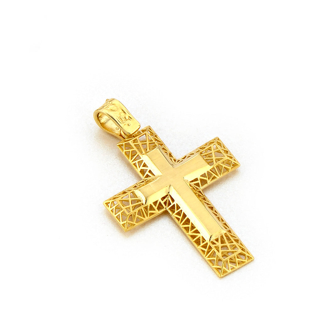 Gold Baptismal Cross