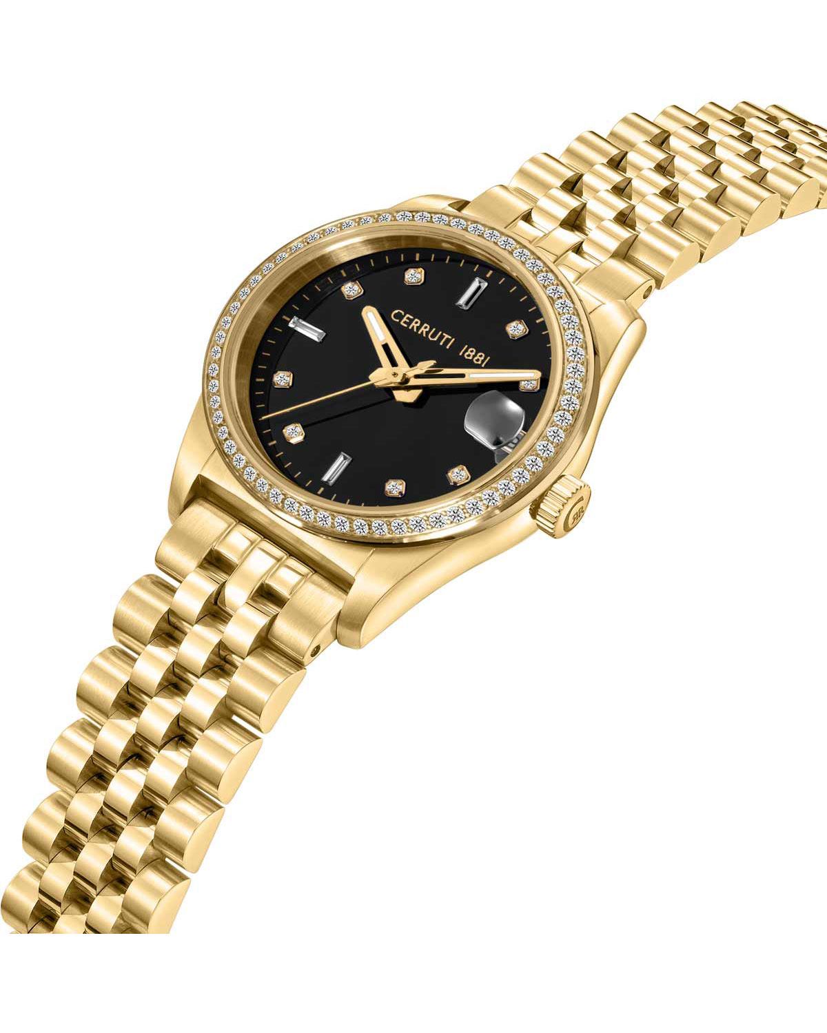 Baccio Gold Stainless Steel Bracelet