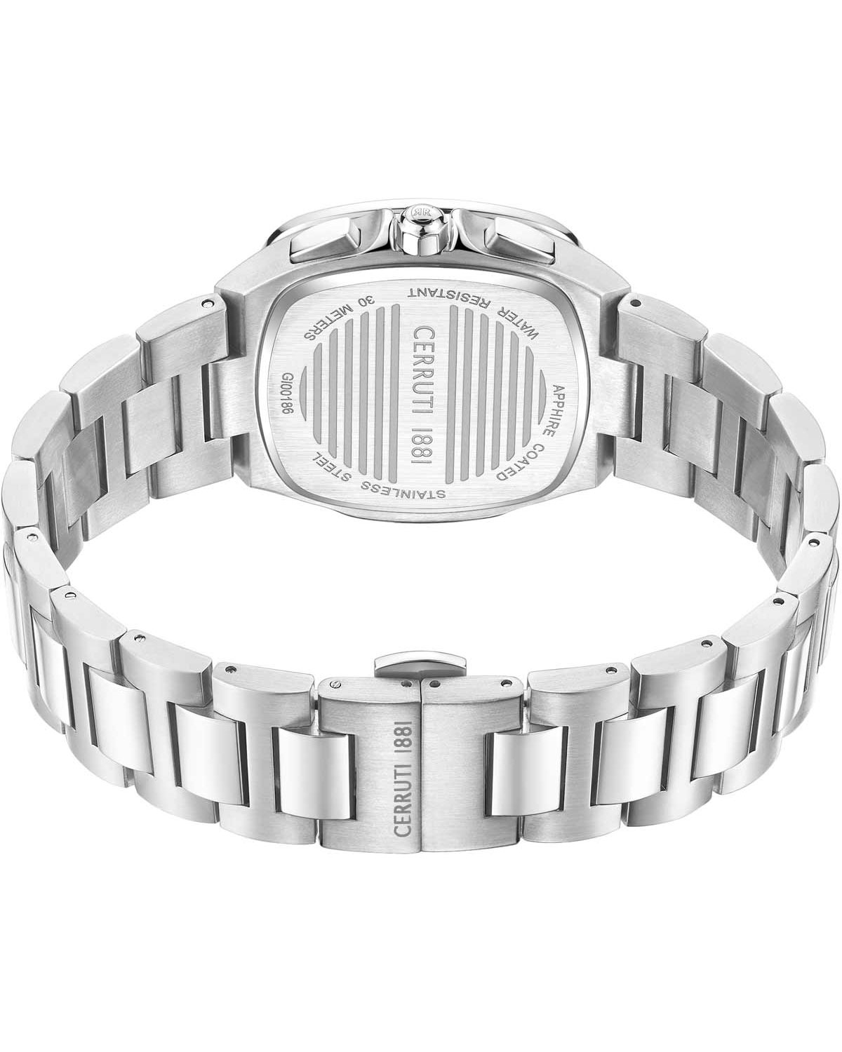 Casale Chronograph Silver Stainless Steel Bracelet