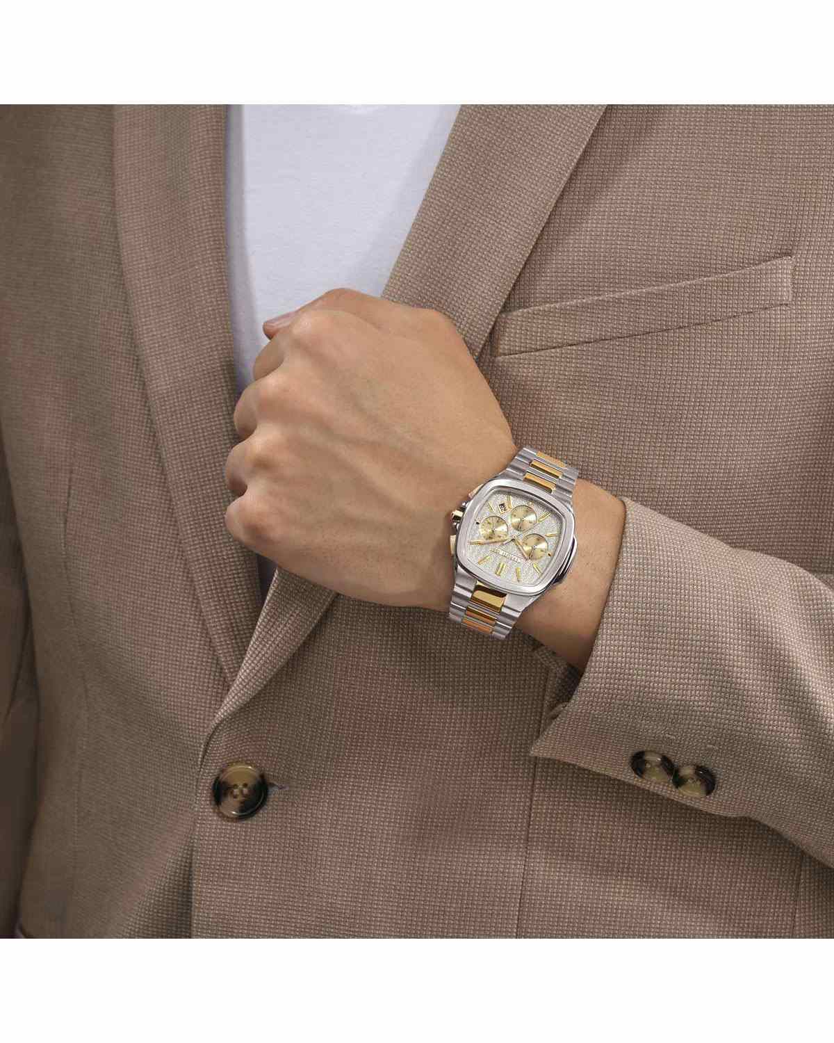 Casale Chronograph Two Tone Stainless Steel Bracelet