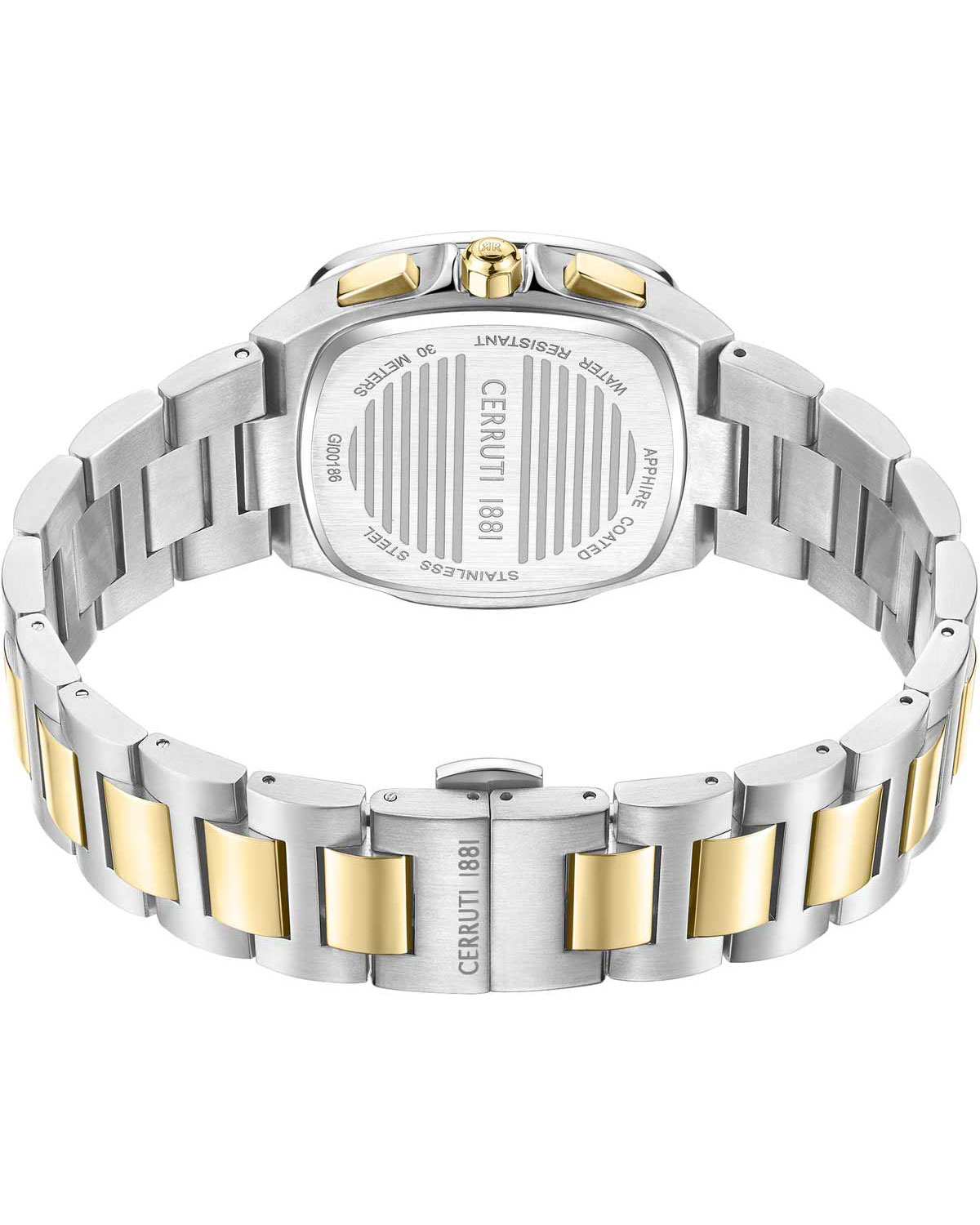 Casale Chronograph Two Tone Stainless Steel Bracelet