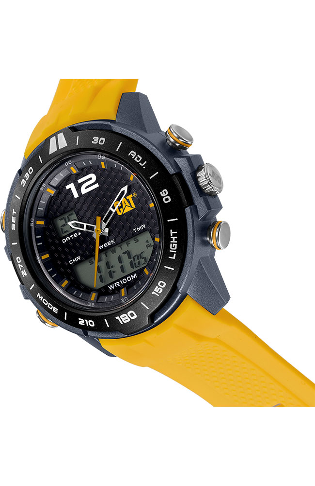 Horizon Yellow Silicone Strap